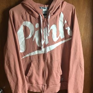 Victoria Secret Pink zip up hoodies